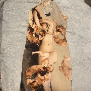 Fashion nova halter mini dress!